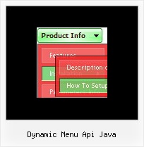 Dynamic Menu Api Java Vertical Slider Bar Javascript