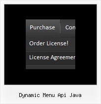 Dynamic Menu Api Java Windows Style Dhtml Bar
