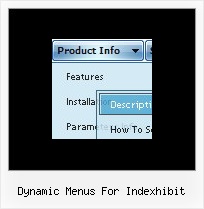 Dynamic Menus For Indexhibit Vertical Menu Examples