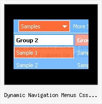 Dynamic Navigation Menus Css Javascript Fade Java Script