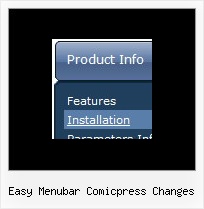 Easy Menubar Comicpress Changes Dynamic Html Drop Down Menu