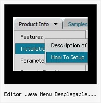 Editor Java Menu Desplegable Freeware Menus En Javascript Xp