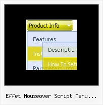 Effet Mouseover Script Menu Vertical Dynamic Dynamic Menu Using Javascript