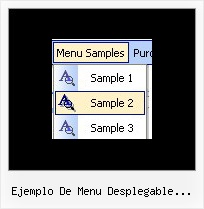 Ejemplo De Menu Desplegable Vertical Fade Html Table