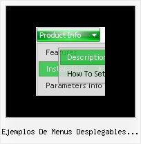 Ejemplos De Menus Desplegables Con Javascript Scrolling Script Java Position