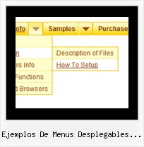 Ejemplos De Menus Desplegables Con Javascript Crear Un Menu Desplegable