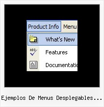 Ejemplos De Menus Desplegables Con Javascript Down Navigation Menu