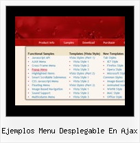 Ejemplos Menu Desplegable En Ajax Navigation Bar Scripts
