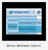 Ektron Dhtmlmenu Control Ejemplos De Menus Desplegables En Javascript