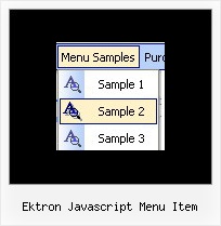 Ektron Javascript Menu Item Javascript Toolbar Disabled