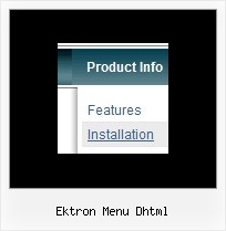Ektron Menu Dhtml How To Drop Down Menu Web Page