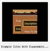 Example Sites With Expandable Side Menus Javascript Mouse Over Drop Menu