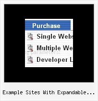Example Sites With Expandable Side Menus Navigation Menu Html
