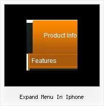 Expand Menu In Iphone Menu Javascript Css
