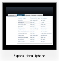 Expand Menu Iphone Javascript Drop Down Example Menu