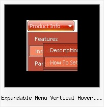 Expandable Menu Vertical Hover Tutorial Sub Menu Dhtml