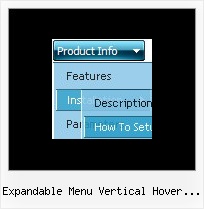 Expandable Menu Vertical Hover Tutorial Disable Drag Html Menu