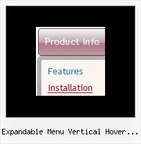 Expandable Menu Vertical Hover Tutorial How Hover Menu Html