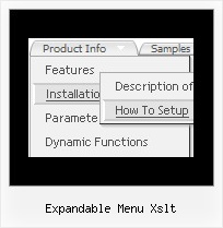 Expandable Menu Xslt Menu Examples Java Script