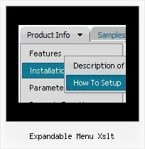 Expandable Menu Xslt Javascript Select Menus