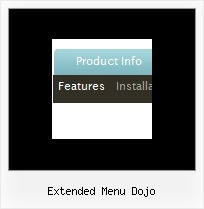 Extended Menu Dojo Javascript Vertical Navigation Bar