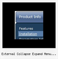 External Collapse Expand Menu Javascript Javascript Menu Html