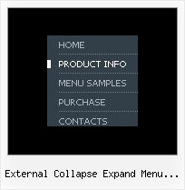 Javascript Menu Hover External Collapse Expand Menu Javascript External Collapse Expand Menu Javascript Javascript Layer Position Sample
