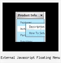 External Javascript Floating Menu Xp Style Javascript Dhtml