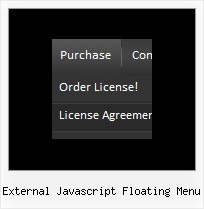 External Javascript Floating Menu Drop Down Menu Javascript States