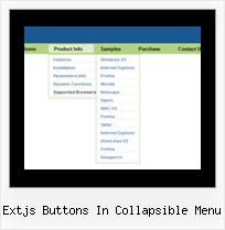Extjs Buttons In Collapsible Menu Javascript Right Click Popup Menu Oncontextmenu