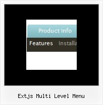 Extjs Multi Level Menu Javascript Text Transition Effects
