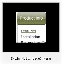 Extjs Multi Level Menu Menu Sample Http