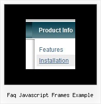 Faq Javascript Frames Example Drop Down Load Frame Javascript Examples