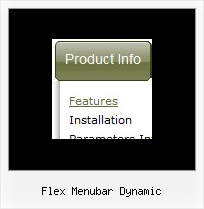 Flex Menubar Dynamic Html Pop Menu