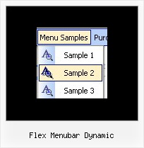 Flex Menubar Dynamic Sample Javascript Style Sample