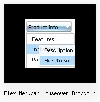 Flex Menubar Mouseover Dropdown Javascript Right Click Script No Right Click