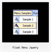 Float Menu Jquery Javascript Frame Menu