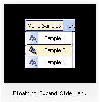 Floating Expand Side Menu Xp Style Javascript Menu