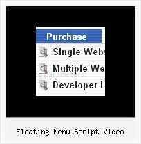 Floating Menu Script Video Html Menu Desplegables