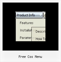Free Css Menu Dhtml Slide In Menu In Frame