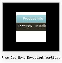 Free Css Menu Deroulant Vertical Vertical Cascade Menu Javascript