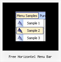 Free Horizontel Menu Bar Drag N Drop And Files And Javascript