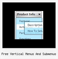 Free Vertical Menus And Submenus Expanding Javascript