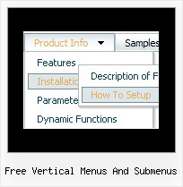 Free Vertical Menus And Submenus Html Menubar Hide