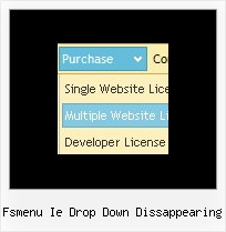 Fsmenu Ie Drop Down Dissappearing Javascript Frame Bar