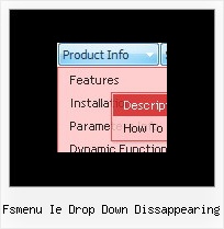 Fsmenu Ie Drop Down Dissappearing Creating Rollover Menu Tutorial
