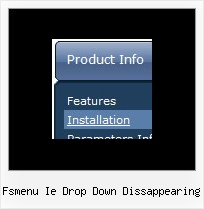 Fsmenu Ie Drop Down Dissappearing Cascading Menu