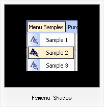 Fsmenu Shadow Javascript Menu Horizontal Tabs