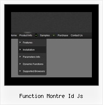 Function Montre Id Js Javascript Code Examples For Creating Menu