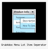 Grub4dos Menu Lst Item Seperator States Drop Down Code